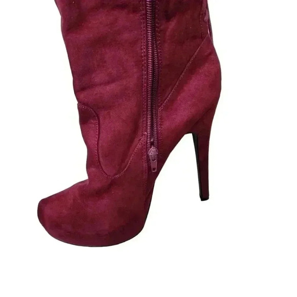 JustFab Over-the-Knee Boots - Size 10" - Picture 3 of 10